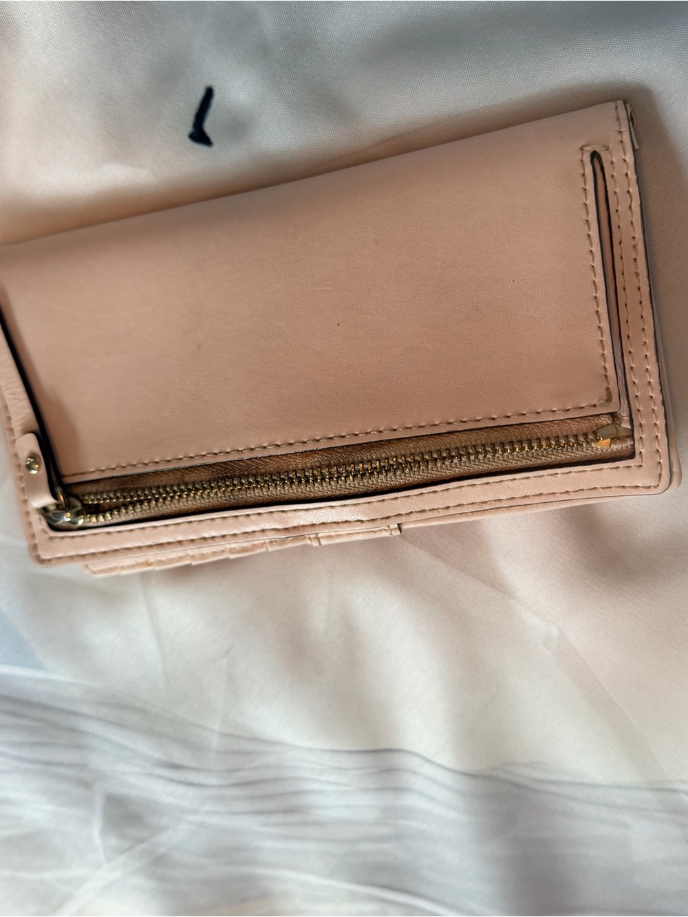 kate spade Blush Pink Tote with Gold Plaque and wallet - Picture 12 of 12